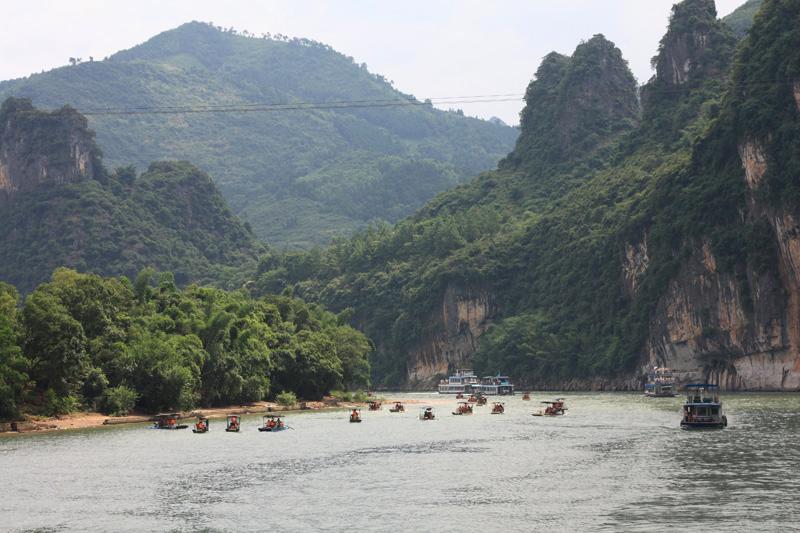551-Guilin,fiume Li,14 luglio 2014.JPG